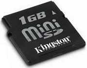 Kingston MiniSD 1Gb