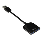 Hama USB Hub Ext. USB 3.0 UltraActive 2порт. Multi (00054132)