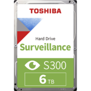 Toshiba 6Tb 5400rpm Surveillance S300 SATA III 6Gb/s 256Mb 3.5" (HDWT860UZSVA)
