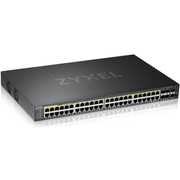 Zyxel NebulaFlex Pro GS2220-50HP Hybrid L2 PoE+ Switch, 19 "rack, 44xGE PoE +, 4xCombo (SFP / RJ-45 PoE+), 2xSFP, 375W PoE Budget, Standalone / Cloud Management (GS2220-50HP-EU0101F)