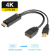 PALMEXX Адаптер-конвертер из HDMI(m) в DP DisplayPort(f), 4K@60Гц