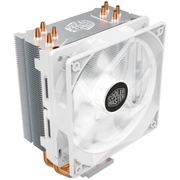 Cooler Master Hyper 212 LED White Edition (150W, 4-pin, 158mm, tower, Al/Cu, white LED, fans: 1x120mm/66.3CFM/31dBA/1600rpm, 2066/2011-v3/2011/1366/1200/115x/AM4/AM3+/AM3/AM2+/AM2/FM2+/FM2/FM1) (RR-212L-16PW-R1)