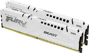 Kingston DIMM DDR5 2x32Gb 5600Mhz CL40 FURY Beast White XMP (KF556C40BWK2-64)