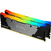 Kingston DIMM DDR4 2x32Gb 3600Mhz Fury Renegade RGB CL18 1.35В dual rank с радиатором Ret (KF436C18RB2AK2/64)