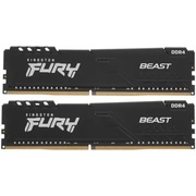 Kingston DIMM DDR4 2x32Gb FURY Beast Black 2666MHz CL16 (KF426C16BBK2/64)