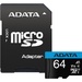 ADATA MicroSD 64Gb SDHC 10 Class U1 AUSDX64GUICL10A1-RA1