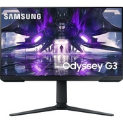 Samsung 24" Odyssey G3 S24AG320NI черный VA LED 1ms 16:9 HDMI полуматовая HAS Piv 250cd 178гр/178гр 1920x1080 165Hz FreeSync Premium DP 4.5кг (LS24AG320NIXCI)