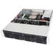 Ablecom CS-R25-31P 2U rackmount, ATX, Micro-ATX and Mini-ITX mb, 8x3.5""HS SATA/SAS 6G (SATA conn on BP) + 2x3.5" int. HDD bays, 550W CRPS PSU(1+1) / 21" depth chassis (rails & power cord not included)