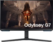 Samsung 28" Odyssey G7 S28BG700EI черный IPS LED 16:9 HDMI M/M полуматовая HAS Piv 300cd 178гр/178гр 3840x2160 144Hz FreeSync Premium Pro DP 4K USB 7кг (LS28BG700EIXCI)