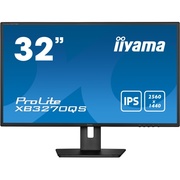 Iiyama 31.5" ProLite XB3270QS-B5 черный IPS LED 16:9 DVI HDMI M/M матовая HAS Piv 250cd 178гр/178гр 2560x1440 60Hz DP WQ 8.6кг