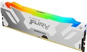 Kingston DIMM DDR5 16GB Fury Renegade RGB RTL Gaming White 8000Mhz CL38 1.45В single rank с радиатором Ret (KF580C38RWA-16)