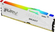 Kingston DIMM DDR5 16Gb FURY Beast White RGB XMP 6000Mhz CL40 (KF560C40BWA-16)