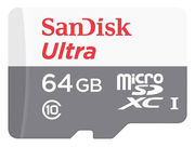 SanDisk MicroSD 64Gb SDHC 10Class Ultra