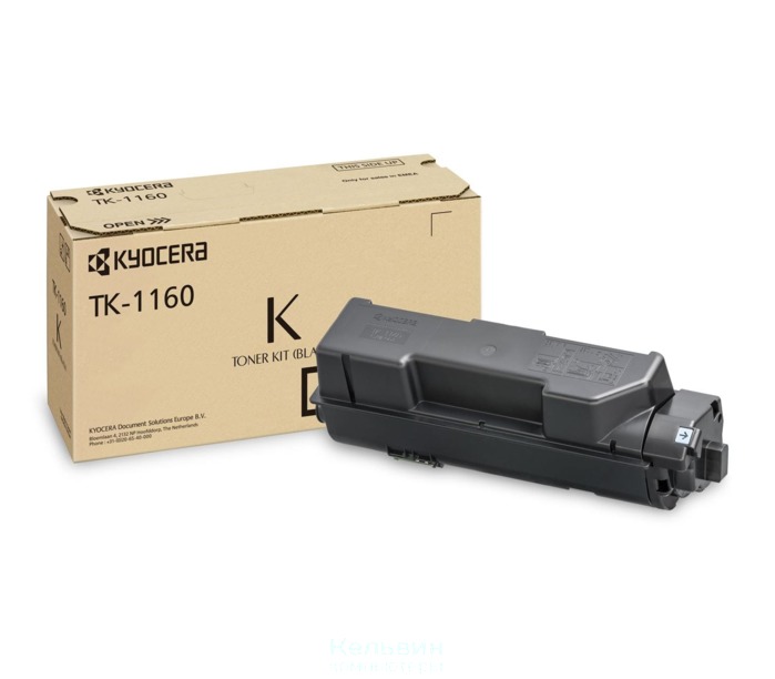 Kyocera TK-1160 черный (7200стр.) для Kyocera P2040dn/P2040dw 1T02RY0NL0