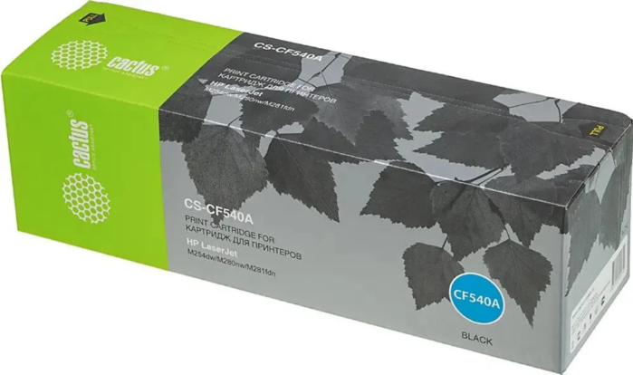 CACTUS CS-CF540A для HP для CLJ Pro M254 MFP M280/281