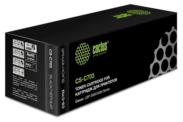 Cactus CS-C703 703 черный (2000стр.) для Canon LBP2900/3000Series
