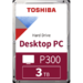 Toshiba 3TB, SATA, 7200rpm, HDWD130UZSVA