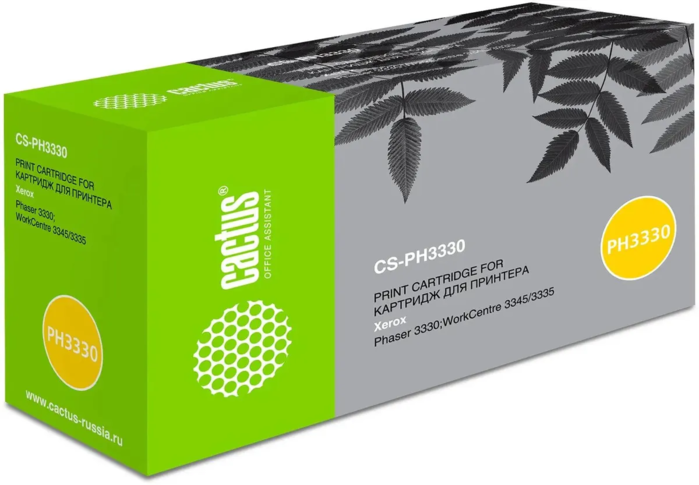 Cactus CS-PH3330 106R03621 черный (8500стр.) для Xerox Phaser 3330/WC 3335