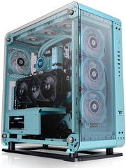 Thermaltake Core P6 TG Turquoise бирюзовый без БП ATX 10x120mm 6x140mm
