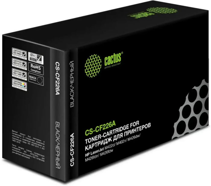 Cactus 26A CF226A для HP (3000 стр.)
