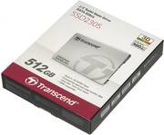 Transcend TS512GSSD230S 512GB, 2.5" SSD, SATA3,