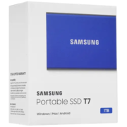 Samsung External T7 Touch 1Tb Blue (MU-PC1T0H/WW)