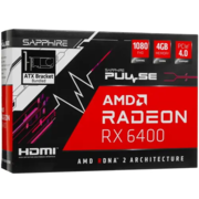 Sapphire Radeon RX 6400 PULSE Gaming 4GB