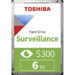 Toshiba 6Tb 5400rpm Surveillance S300 SATA III 6Gb/s 256Mb 3.5"