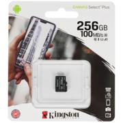 Kingston MicroSDXC 256 Gb UHS-I U3 Canvas Select Plus SDCS2/256GBSP