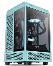 Thermaltake The Tower 100 Turquoise бирюзовый без БП miniITX (CA-1R3-00SBWN-00)