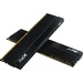 ADATA 64GB (2x32GB) DDR4 UDIMM, XPG GAMMIX D45, 3200MHz CL16-20-20, 1.35V, Черный Радиатор (AX4U320032G16A-DCBKD45)