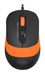 A4tech Fstyler FM10 черный/оранжевый оптическая (1600dpi) USB (4but)