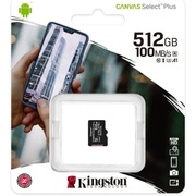 Kingston MicroSDXC 256 Gb UHS-I U3 Canvas Select Plus SDCS2/512GBSP
