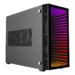 GameMax Abyss ITX case, black, w/o PSU, w/2xUSB3.0, infinity rainbow lights FP, w/2x120mm Rainbow top fans (FN12ARGB-M)