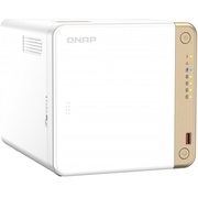 QNAP Сетевое хранилище TS-462-4G NAS 4 HDD trays, 2 x M.2 NVMe PCIe Gen 3 x1, 2-core Intel Celeron N4505 2.9 GHz, 4 GB RAM (1 x 2GB + модуль RAM 2GB) up to 16 GB (2 x 8GB), 1x2.5 Gigabit Ethernet , Slot PCIe Gen 3 x2, 2 USB 3.2 G