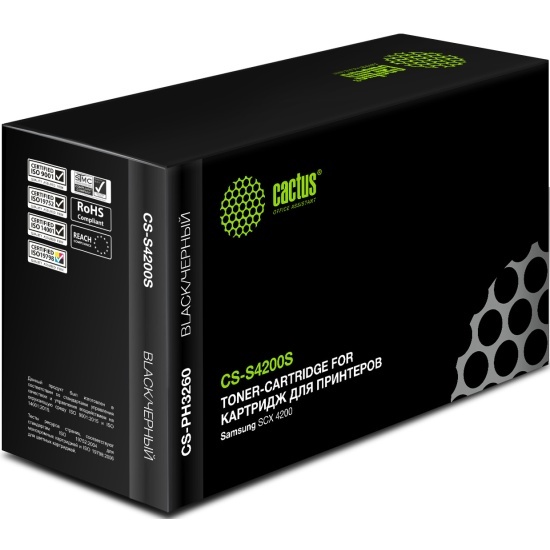 Cactus SCX-D4200A CS-S4200S SCX-D4200A черный (3000стр.) для Samsung SCX-D4200