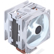Cooler Master Hyper 212 LED Turbo White Edition (160W, 4-pin, 160mm, tower, Al/Cu, white LED, fans: 2x120mm/66.3CFM/31dBA/1600rpm, 2066/2011-v3/2011/1366/1200/115x/AM4/AM3+/AM3/AM2+/AM2/FM2+/FM2/FM1) (RR-212TW-16PW-R1)