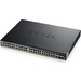 Zyxel XGS2220-54FP L3 Access switch, rack 19", 48xRJ-45: 1G PoE+ (8 of them PoE++), 2xRJ-45: 1/2.5/5/10G PoE++, 4xSFP+, 960W PoE budget, standalone/cloud management (XGS2220-54FP-EU0101F)