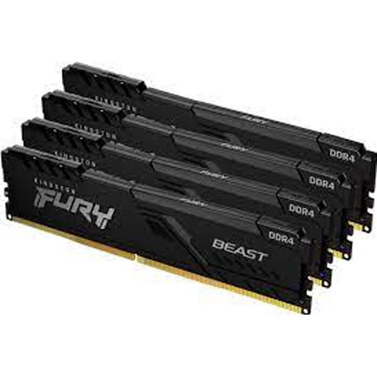 DIMM DDR4 4x32GB 3200MHz CL16 Kingston FURY Beast Black (KF432C16BBK4/128)