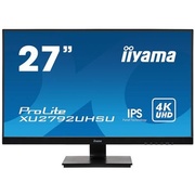 Iiyama 27" XU2792UHSU-B1 черный IPS LED 4ms 16:9 DVI HDMI M/M матовая 1000:1 300cd 178гр/178гр 3840x2160 60Hz DP 4K USB 4.6кг