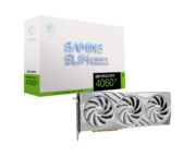 MSI GeForce RTX 4060 Ti GAMING SLIM WHITE 8G