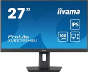 Iiyama 27" ProLite XUB2792HSU-B6 черный IPS LED 0.4ms 16:9 HDMI M/M матовая HAS Piv 250cd 178гр/178гр 1920x1080 100Hz DP FHD USB 5.7кг