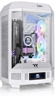 Thermaltake The Tower 300 White белый без БП mATX 11x120mm 5x140mm 2xUSB3.0 1xUSB3.1 audio bott PSU (CA-1Y4-00S6WN-00)