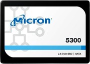 Micron 5300 PRO, 7680GB, 2.5" 7mm, SATA3, 3D TLC, R/W 540/520MB/s, IOPs 95 000/11 000, TBW 9110, DWPD 0.7 (12 мес.) (MTFDDAK7T6TDS-1AW1ZABYY)