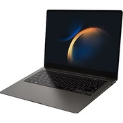 Samsung Galaxy Book 3 Pro 14"(2880x1800 AMOLED)/Intel Core i7 1360P(2.2Ghz)/16384Mb/1024PCISSDGb/noDVD/Int:Intel Iris Xe Graphics/Cam/BT/WiFi/63WHr/war 1y/1.17kg/Graphite/Win11Home + Eng kbd 3 pin (NP940XFG-KC5IN)