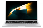 Samsung Galaxy Book 4 15.6"(1920x1080 IPS (матовый))/Intel Core 5 120U(1.4Ghz)/16384Mb/512PCISSDGb/noDVD/Int:Intel® Graphics/Cam/BT/WiFi/54WHr/war 1y/1.55kg/Silver/Win11Home + Eng kbd 3 pin (NP750XGK-KS2IN)