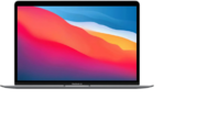 Apple MacBook Air A2337 M1 8 core 8Gb SSD256Gb/7 core GPU 13.3" IPS (2560x1600) Mac OS grey space WiFi BT Cam (MGN63CH/A)