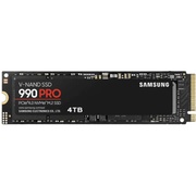 Samsung 4Tb 990 PRO, M.2 PCIe Gen 4.0 x4, NVMe 2.0, V-NAND 3-bit TLC, Retail (MZ-V9P4T0BW)