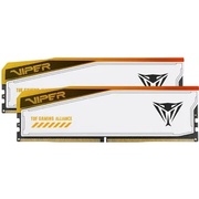 Patriot DIMM DDR5 2x16GB PVER532G60C36KT Viper Elite 5 Tuf Gaming RGB RTL Gaming White 6000Mhz CL36 1.35В single rank с радиатором Ret