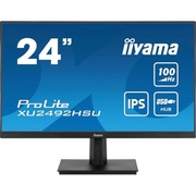 Iiyama 23.8" ProLite XU2492HSU-B6 черный IPS LED 0.4ms 16:9 HDMI M/M матовая 250cd 178гр/178гр 1920x1080 100Hz DP FHD USB 3.4кг